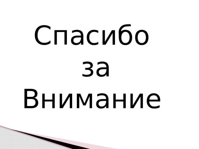 Спасибо  за Внимание 