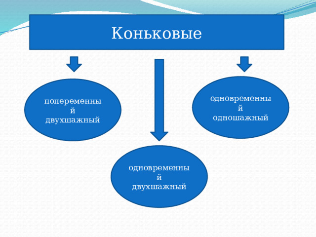 Коньковые одновременный одношажный попеременный двухшажный одновременный двухшажный 