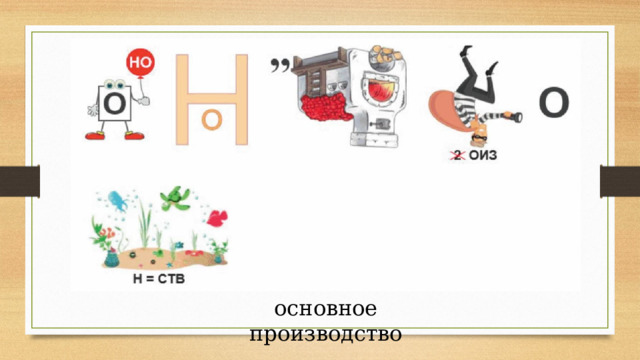 основное производство 