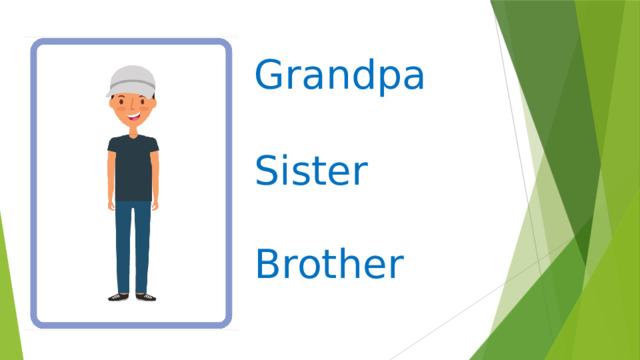 Grandpa   Sister Brother 