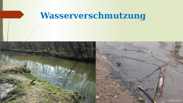 Wasserverschmutzung   