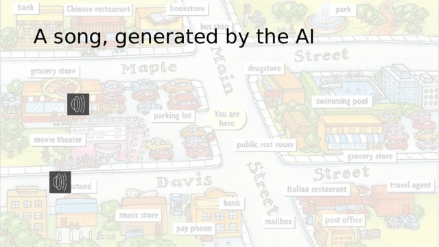 A song, generated by the AI 