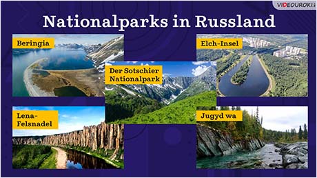 Nationalparks in Deutschland und in Russland