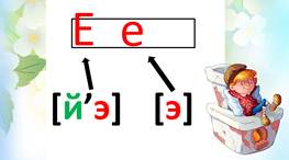 Презентация звук е и е для дошкольников