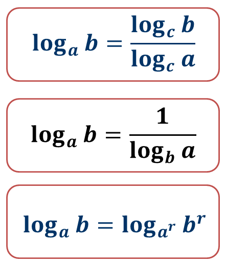 Формула перехода к новому основанию. Формула перехода к новому основанию логарифма. Логарифмическая формула перехода к новому основанию. Логарифм к новому основанию формула. Формула приведения к новому основанию логарифма.