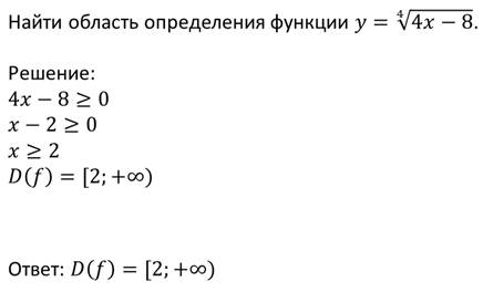 Найдите определение функции у корень. Найти область определения функции с корнем. Найти область определения функции y корень. Область определения корневой функции. Область определения функции с корнем.