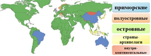 Островные государства политическая карта мира