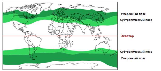 Климат умеренного пояса. Субтропический пояс на карте мира. Природные зоны субтропического пояса Евразии. Пояса земли тропики субтропики. Субтропики карта климатических поясов.