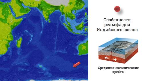 Рельеф на дне океана