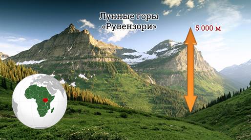 какие формы рельефа характерны для африки