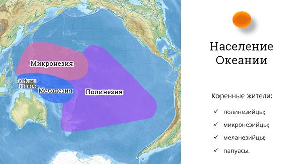 План конспект урока океания 7 класс