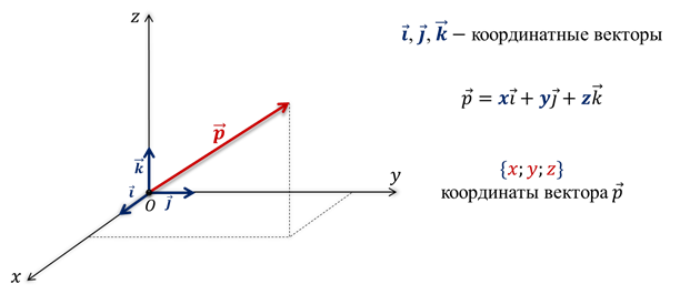 Вектор j координаты