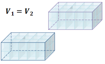 Объемы равных тел