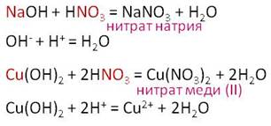 Запишите уравнения реакций согласно схемам соляная кислота цинк азотная