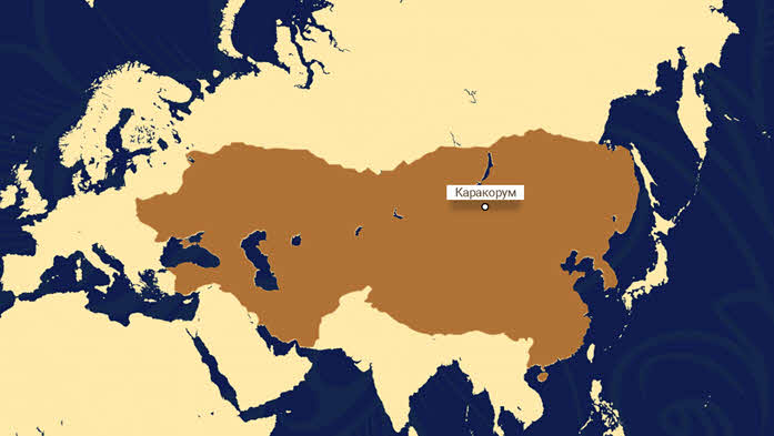 Карта хорезмской империи