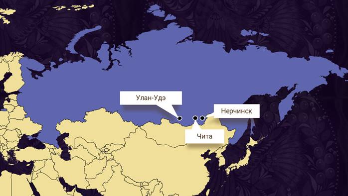 Русские путешественники и первопроходцы xvii века карта