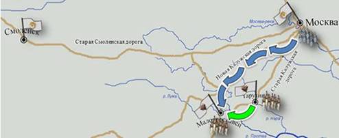 Старая смоленская дорога на современной карте