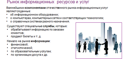 Система информационных услуг. Рынок информационных услуг. Рынок информационных товаров и услуг это. Структура рынка информационных продуктов и услуг. Рынок информационных ресурсов кратко.