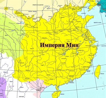 Карта поднебесной империи
