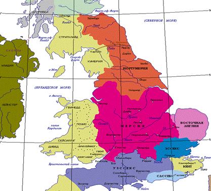 Англия 9 век. Карта Англии в 9 веке. Карта Англии в 10 веке. Королевства Англии 8-9 век. Королевства Англии 10 век.