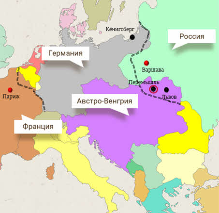 Планы германии в первой мировой