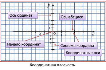 Что называют координатной плоскостью