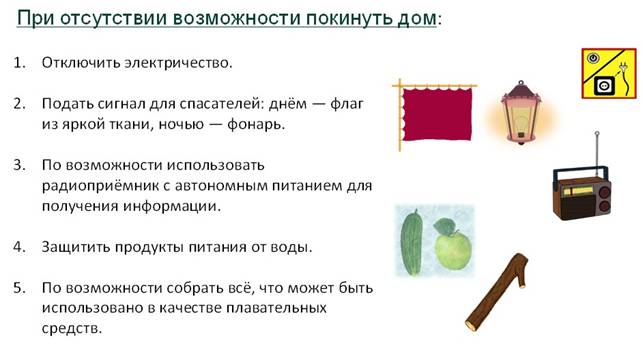 Возможность собрать. Рекомендации населению по обеспечению личной безопасности. Обеспечение личной безопасности при ЧС природного характера 10 класс.