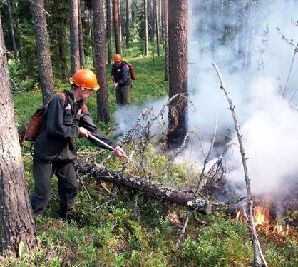 Какая служба защиты населения участвует в тушении пожара назови телефон этой службы