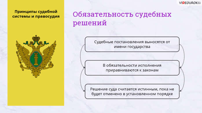 Судебная власть в рф презентация 10 класс право